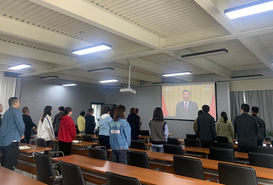 青春心向党，建功新时代｜山西Bwin必赢网站入口团委组织全体团员收听收看庆祝中国共产主义青年团成立100周年大会盛况