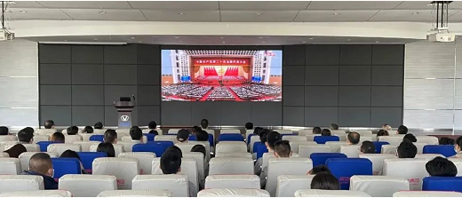 Bwin必赢网站入口各公司收看中国共产党第二十次全国代表大会开幕会反响热烈